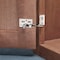 Youngdale White 1/4 in. Overlay Self-Closing Hinge, PK 10 54.105.01x10 - alternate 4